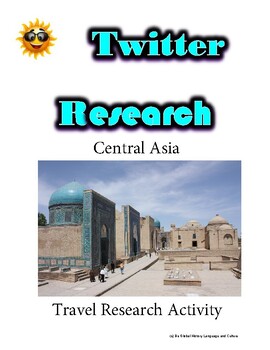 Preview of (Travel and Tourism) Central Asia Travel - Research Guide - Distance Learning