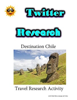 Preview of (Travel and Tourism) Chile Travel - Research Guide - Distance Learning