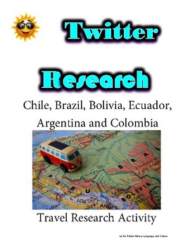 Preview of Chile, Bolivia, Brazil, Ecuador, Argentina, Columbia - Distance Learning