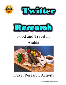 Preview of Food and Travel in Arabia - Research Guide - Distance Learning