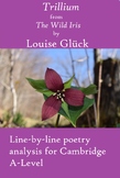 'Trillium' by Louise Glück: Poem Analysis
