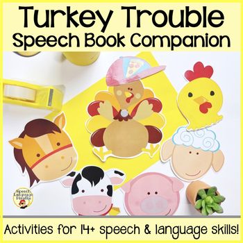 Preview of Interactive  Speech Language Companion "Turkey Trouble"