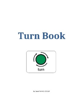 Preview of "Turn" Core Word Book