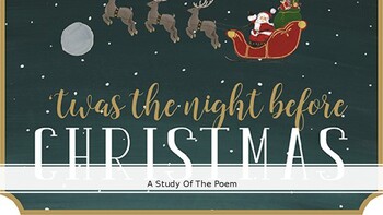 Preview of 'Twas The Night Before Christmas: A Study of the Poem