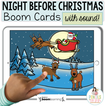 Twas The Night Before Christmas Boom Cards Digital Retell Activity