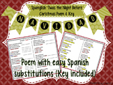 'Twas the Night Before Christmas Poem (Spanish English Spanglish)