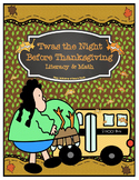 "Twas the Night Before Thanksgiving" Literacy and Math