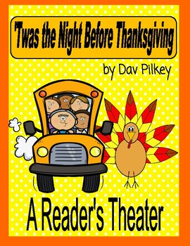 Preview of 'Twas the Night Before Thanksgiving -- Reader's Theater, Math, Language!