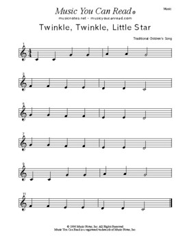 What are the lyrics to 'Twinkle Twinkle Little Star' - Classical Music