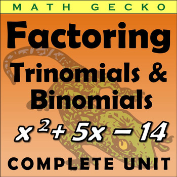 unit 1 assignment factoring binomials and trinomials