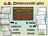 * U.S. Constitution UNIT (ALL 5 parts) highly visual, inte