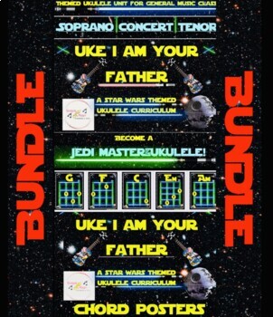 Preview of "Uke I am Your Father" - A Star Wars Themed Ukulele Curriculum*~*BUNDLE*~*