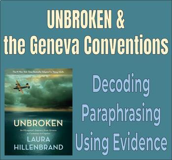 Preview of "Unbroken" and the Geneva Conventions