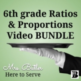 6th grade Ratios and Proportions Video BUNDLE