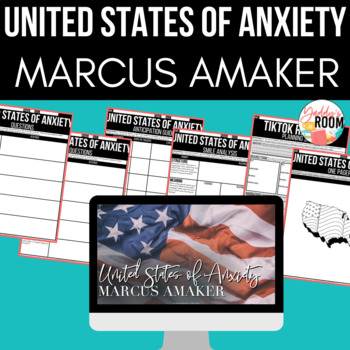 Preview of "United States of Anxiety" by Marcus Amaker Lesson Plan