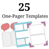 ***Update*** 25 CUSTOMIZABLE One-Pager Templates