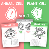 [V.1] Plant VS Animal cell structure - Fill in the blank/C