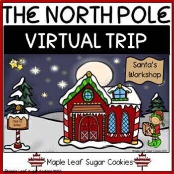Preview of ***VIRTUAL TRIP TO THE NORTH POLE*** (REINDEER STUDY) - HOLIDAY - CHRISTMAS!!!