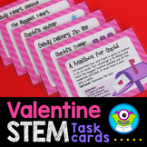 "Valentine's Day" Elementary STEM Activities Task Cards + SeeSaw