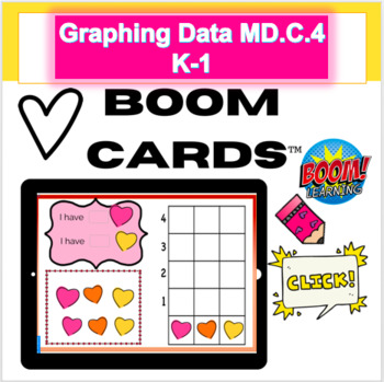 Preview of  Valentines Theme Graphing Data MD.C.4