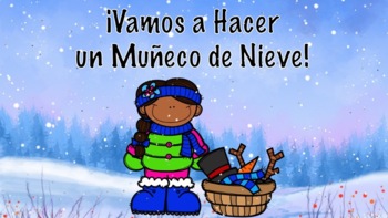Preview of "¡Vamos a Hacer un Muñeco de Nieve!" - Video, Presentation & Activity BUNDLE!