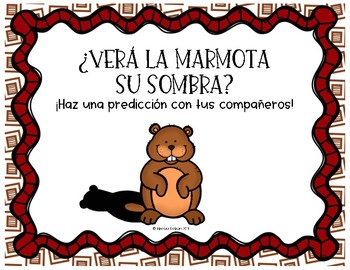 Preview of Groundhog's Day in Spanish - ¿Verá la marmota su sombra?