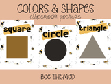 "Vibrant Colors and Shapes Classroom Posters | Educational