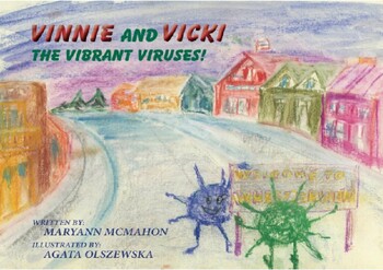 Preview of "Vinnie and Vicki - The Vibrant Viruses!" Story Book