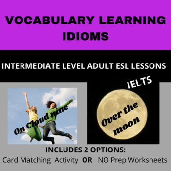 Preview of  Vocabulary - Adult ESL Intermediate - Idioms