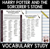 Vocabulary Word Study for the novel Harry Potter and the S