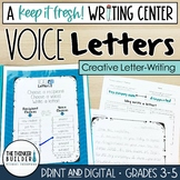 "Voice Letters" Creative Letter Writing (Keep It Fresh! Wr