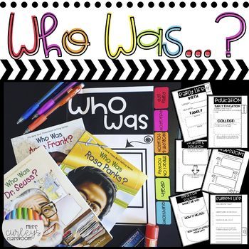 Preview of "WHO WAS" Series Flip Book