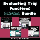 Evaluating Trigonometric Functions Activities Bundle