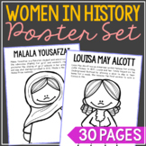  WOMEN'S HISTORY MONTH Posters | Bulletin Board | Social S