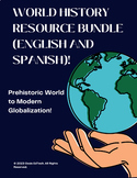 Bilingual World History Resource Bundle (English and Spanish)!