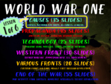 WORLD WAR ONE (PART 1 CAUSES) rich text, visuals, engaging