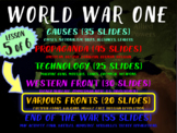 WORLD WAR ONE (PART 5 OTHER FRONTS) rich visual engaging w