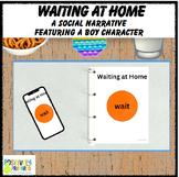 "Waiting" at Home - featuring a boy character