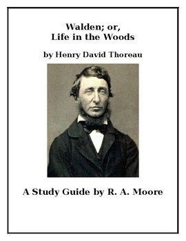 Preview of "Walden" by Henry David Thoreau: A Study Guide