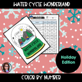 "Water Cycle Wonderland" Color-by-Number