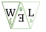 'Welcome' bunting banner *nature*
