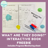 "What Are They Doing?" pronoun & action interactive book FREEBIE
