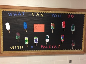 Preview of "What Can You Do With A Paleta?" Lesson Plan