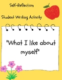 "What I like about myself Writing Activity