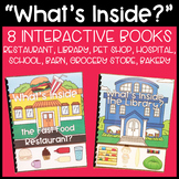 "What's Inside?" Interactive Book Set: Community Places