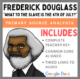 "What to the Slave is the Fourth of July?" Speech Analysis