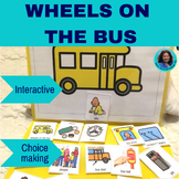 Wheels on the Bus Interactive Adapted Circle Time Song Pre