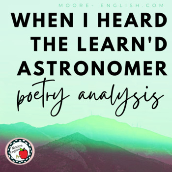 astronomy poem walt whitman