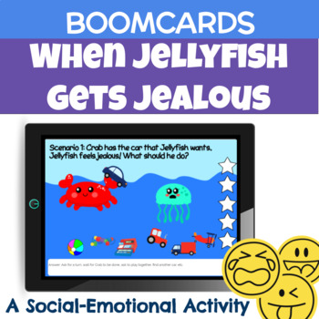 Preview of "When Jellyfish Gets Jealous" Social-Emotional Learning
