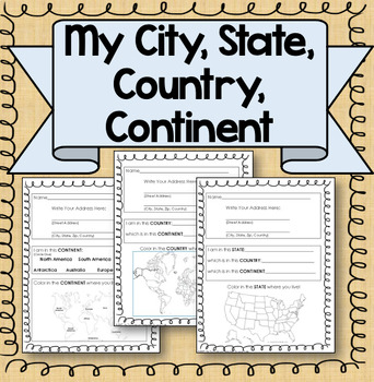 Preview of My City, State, Country, Continent